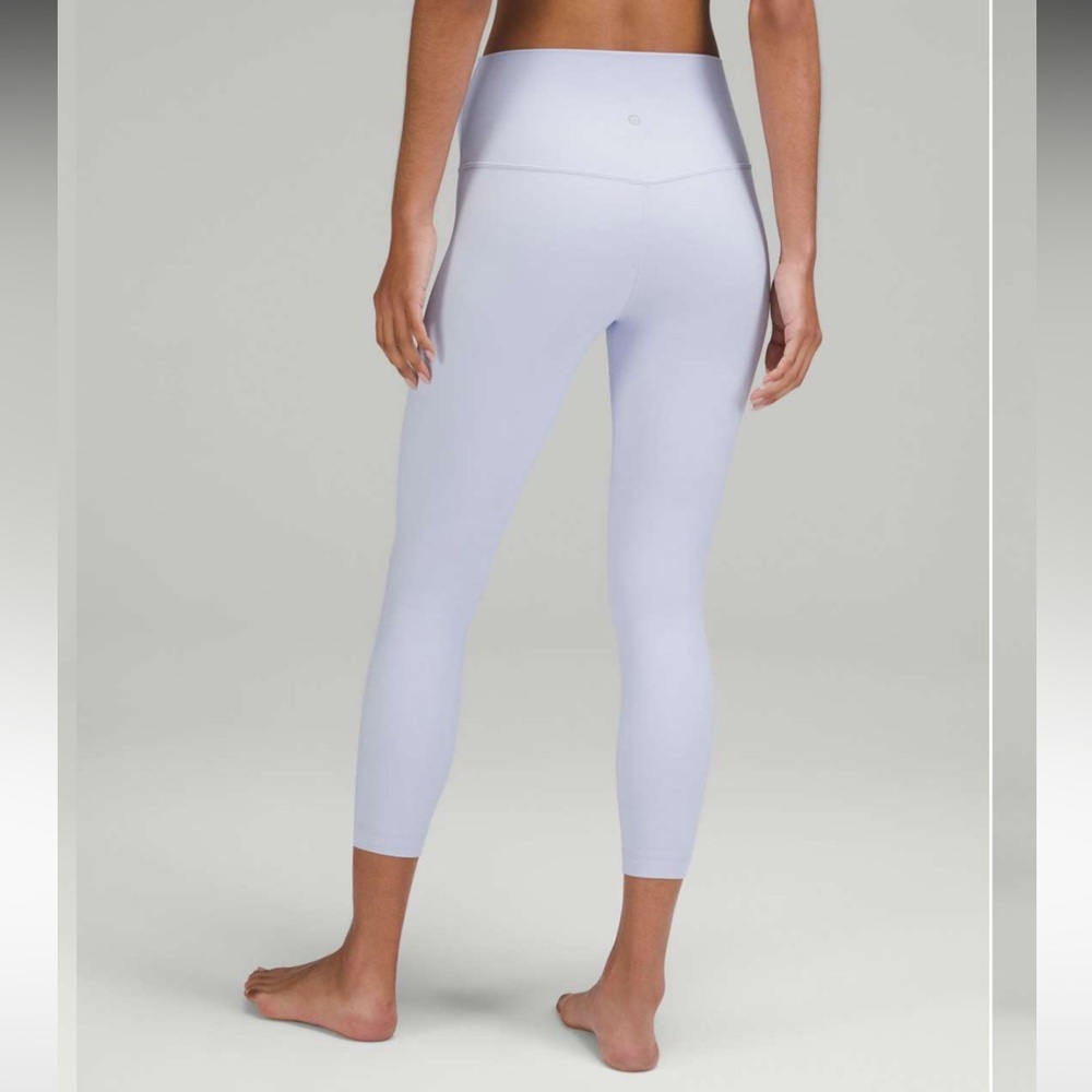 #126. Lululemon Align High-Rise Crop 23" Pastel Blue